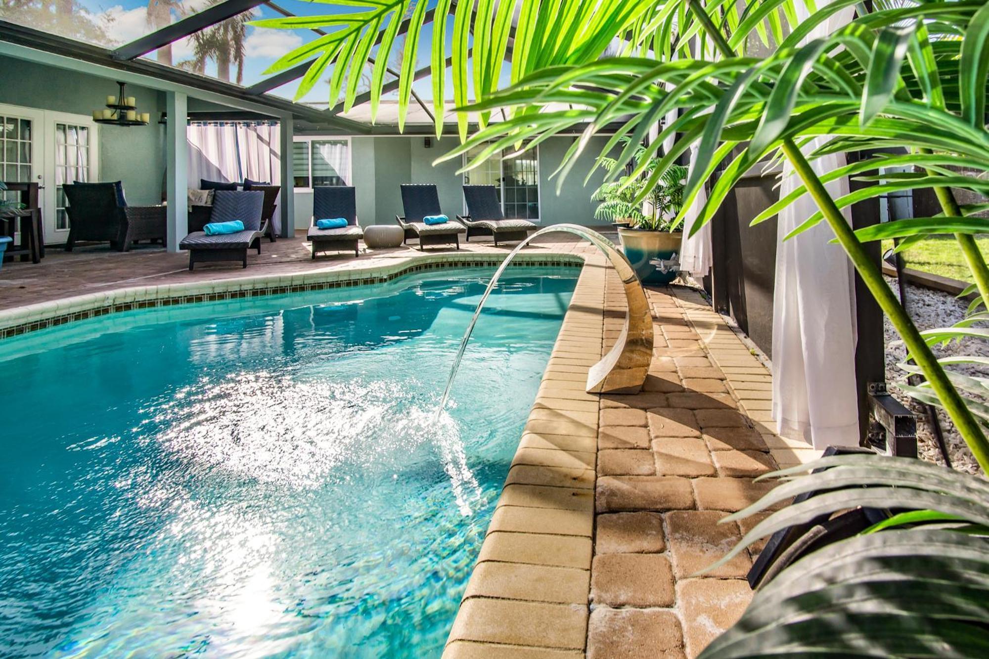 Heated Pool Just 1.7 Mi To Beach The Ocean Pearl 萨拉索塔 外观 照片